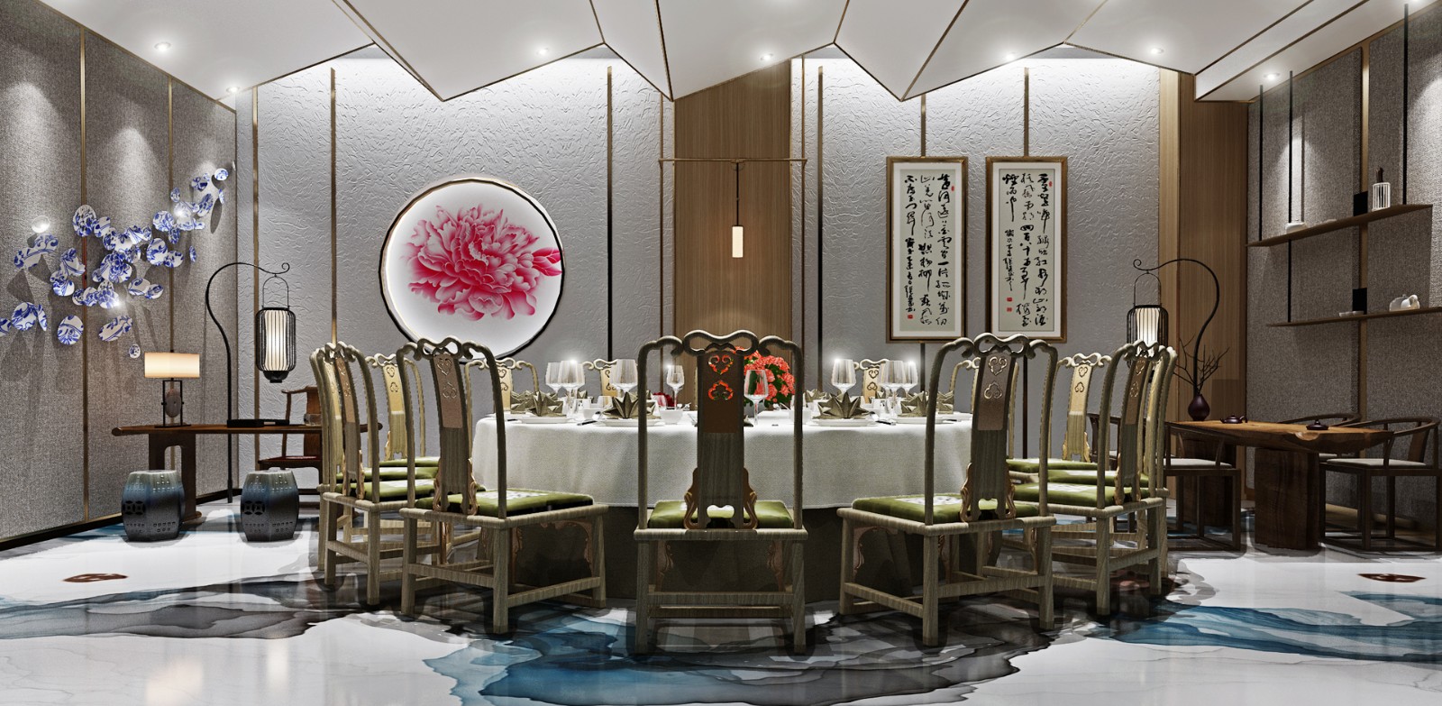 延安高端芯院私房菜餐厅