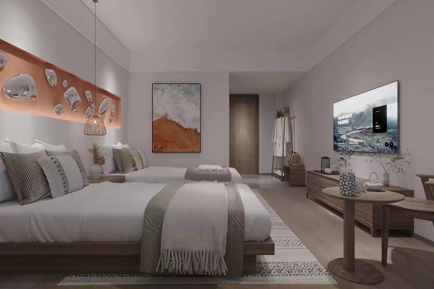 甘州七彩丹霞旅游区民宿酒店集中群1号